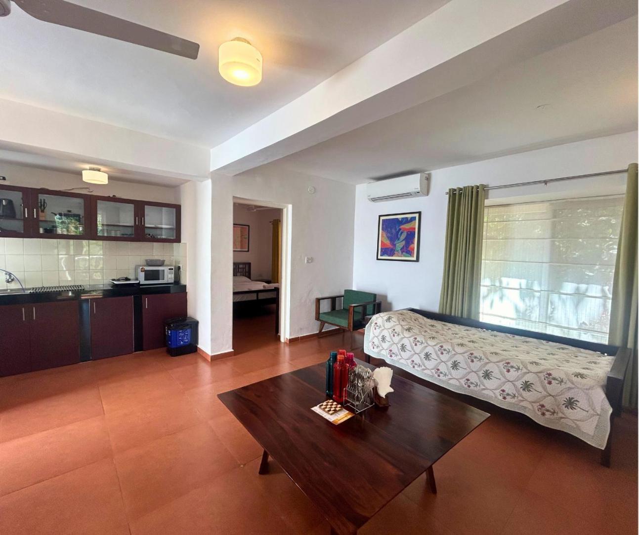 Jungle Hut-Annabelle'S Beach Apartments At Bernard Simao,Calangute,Goa Candolim Ngoại thất bức ảnh