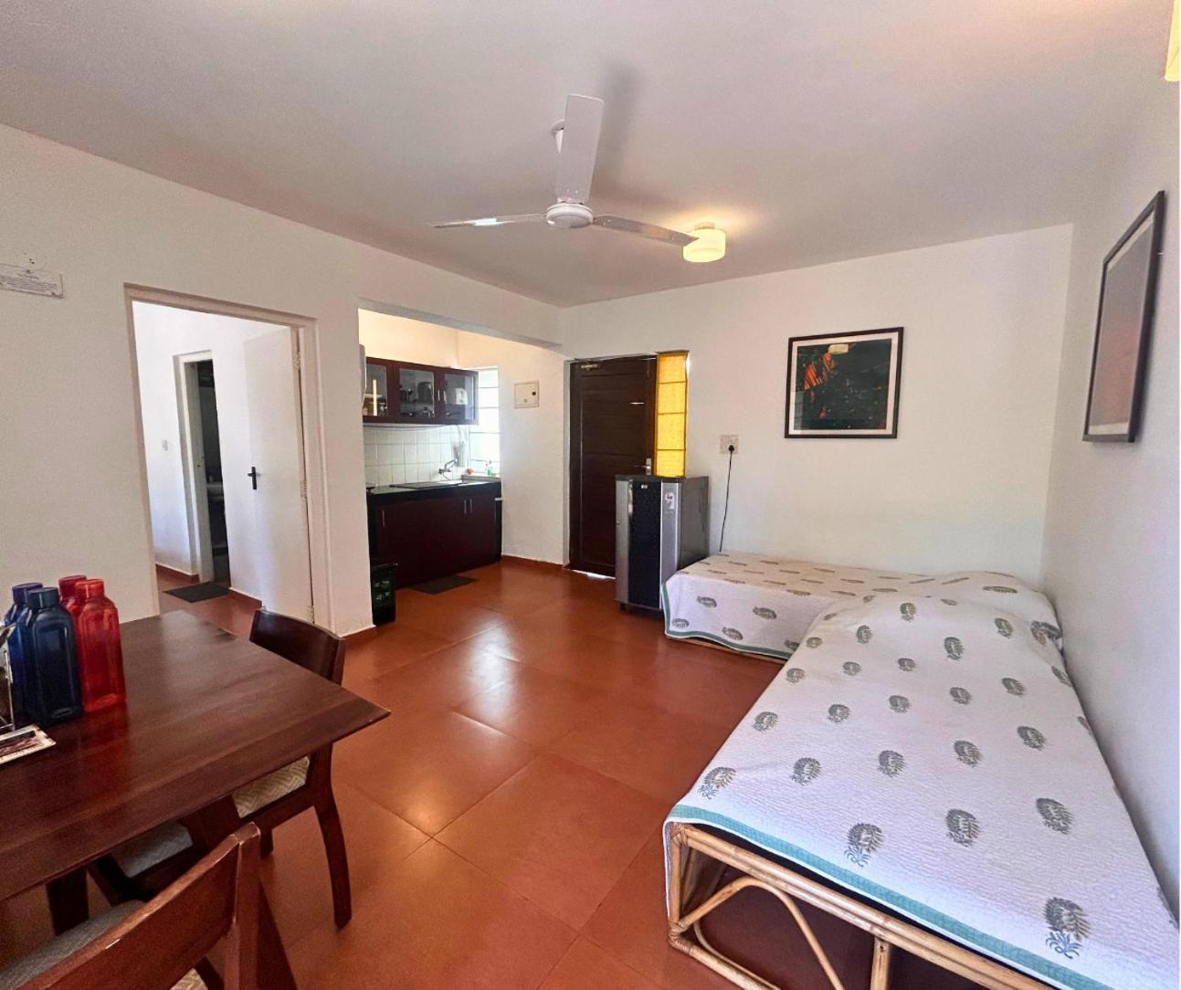 Jungle Hut-Annabelle'S Beach Apartments At Bernard Simao,Calangute,Goa Candolim Ngoại thất bức ảnh