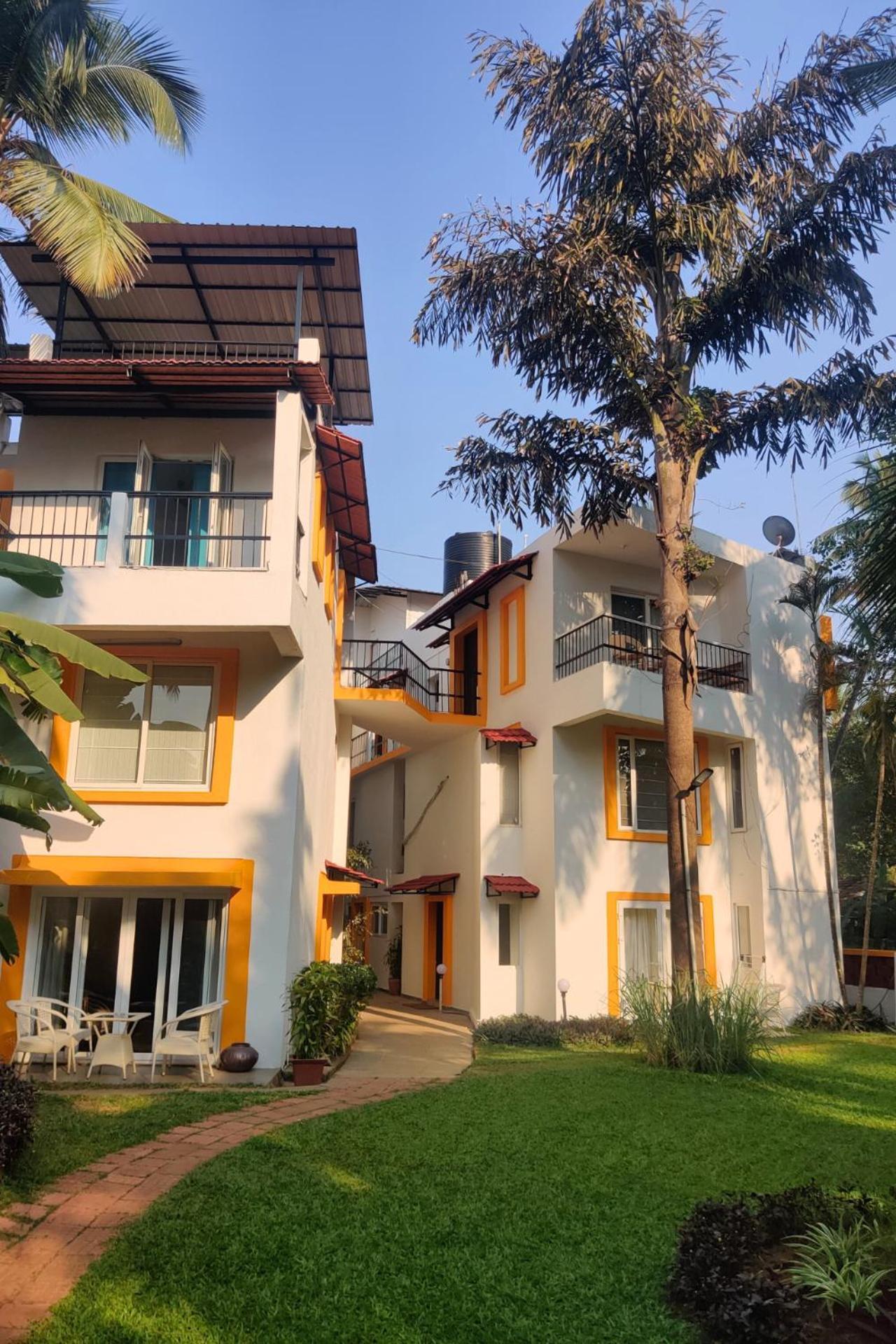 Jungle Hut-Annabelle'S Beach Apartments At Bernard Simao,Calangute,Goa Candolim Ngoại thất bức ảnh