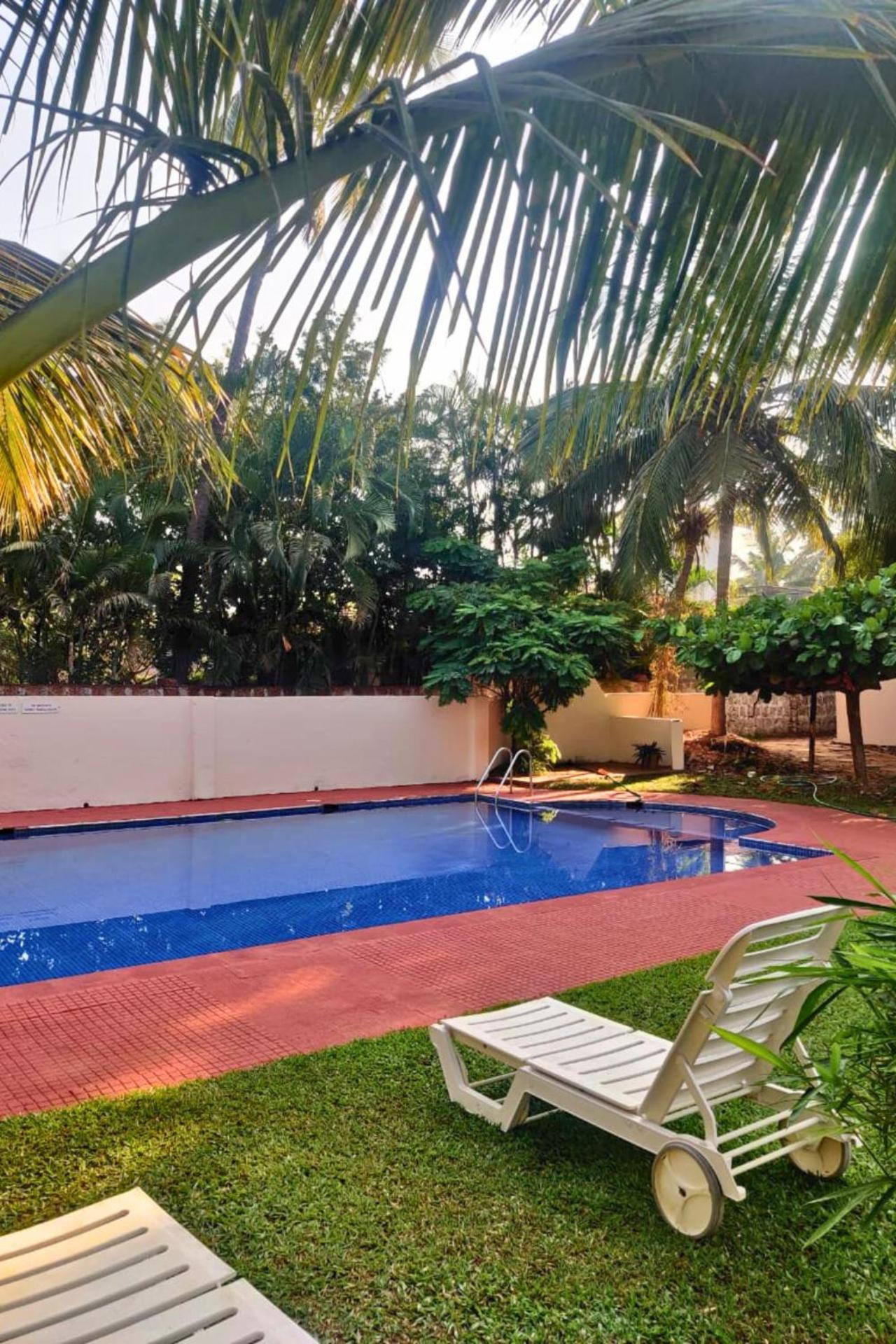 Jungle Hut-Annabelle'S Beach Apartments At Bernard Simao,Calangute,Goa Candolim Ngoại thất bức ảnh