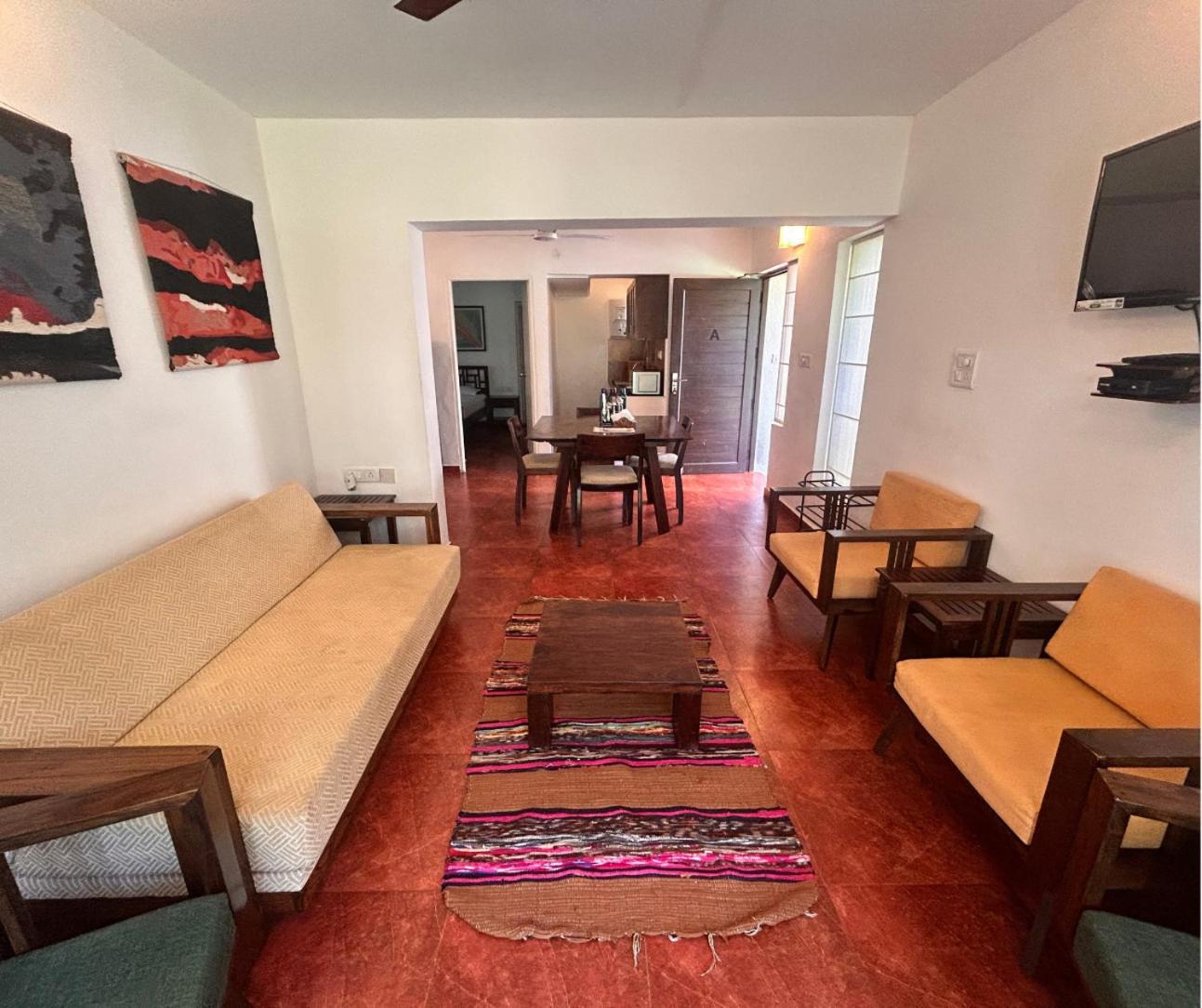 Jungle Hut-Annabelle'S Beach Apartments At Bernard Simao,Calangute,Goa Candolim Ngoại thất bức ảnh